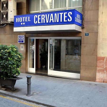 Hotel Cervantes Alicante Bagian luar foto