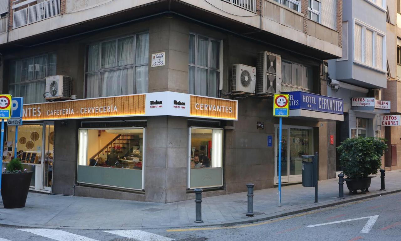 Hotel Cervantes Alicante Bagian luar foto