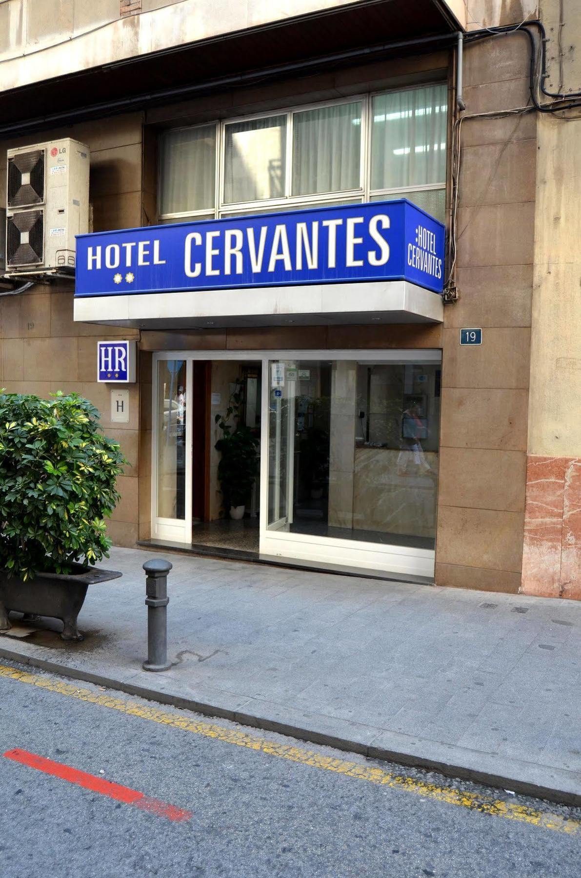 Hotel Cervantes Alicante Bagian luar foto